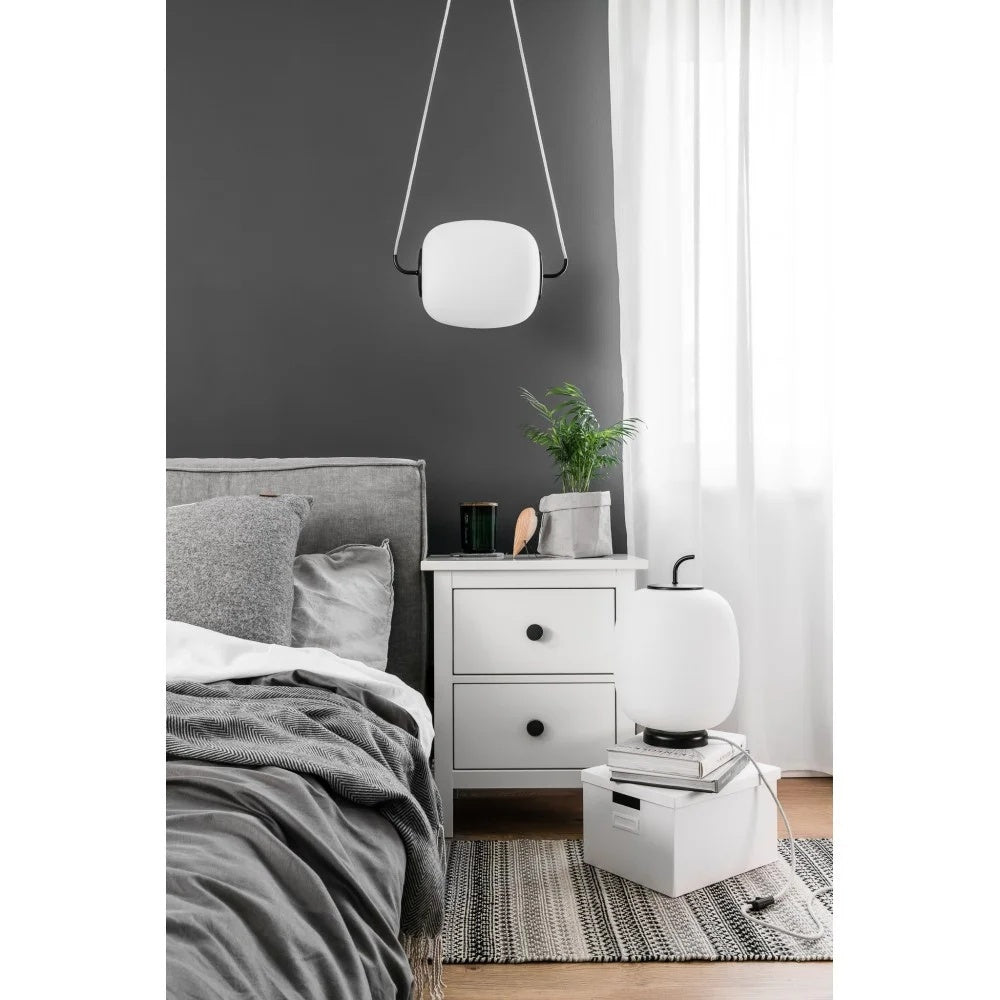 Lampă suspendată EIRVEN — Alb