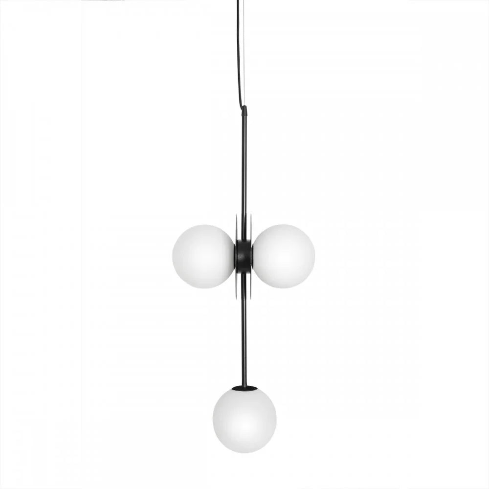 Lampă suspendată FENRI B — Negru