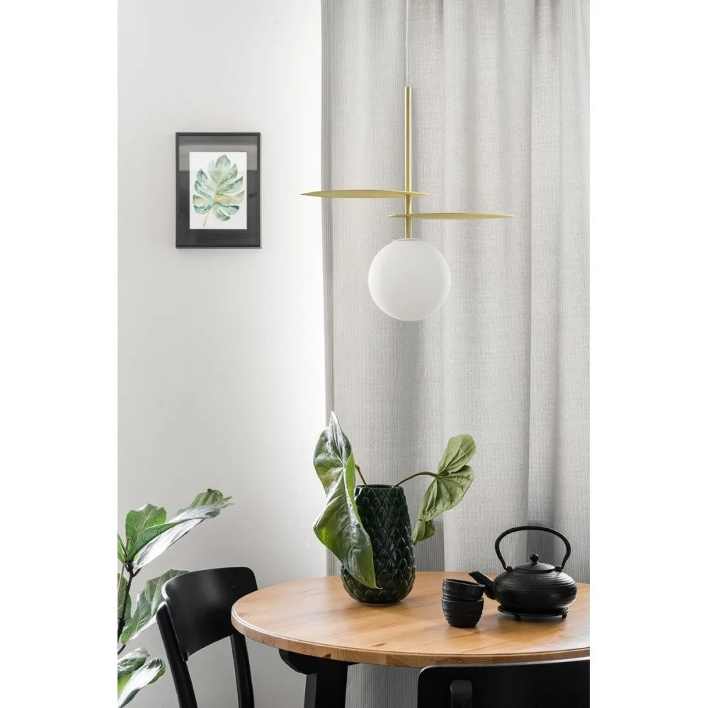 Lampă suspendată LINDRA A — Alamă