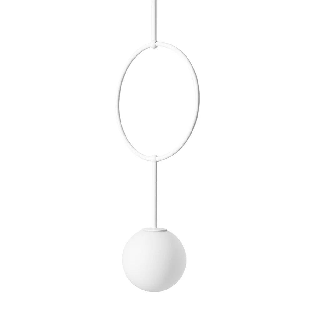 Lampă suspendată ISVENA A — Alb
