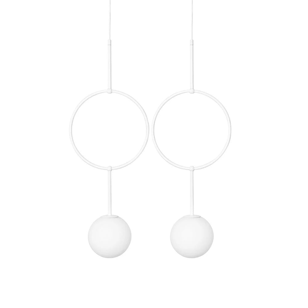 Lampă suspendată ISVENA B — Alb