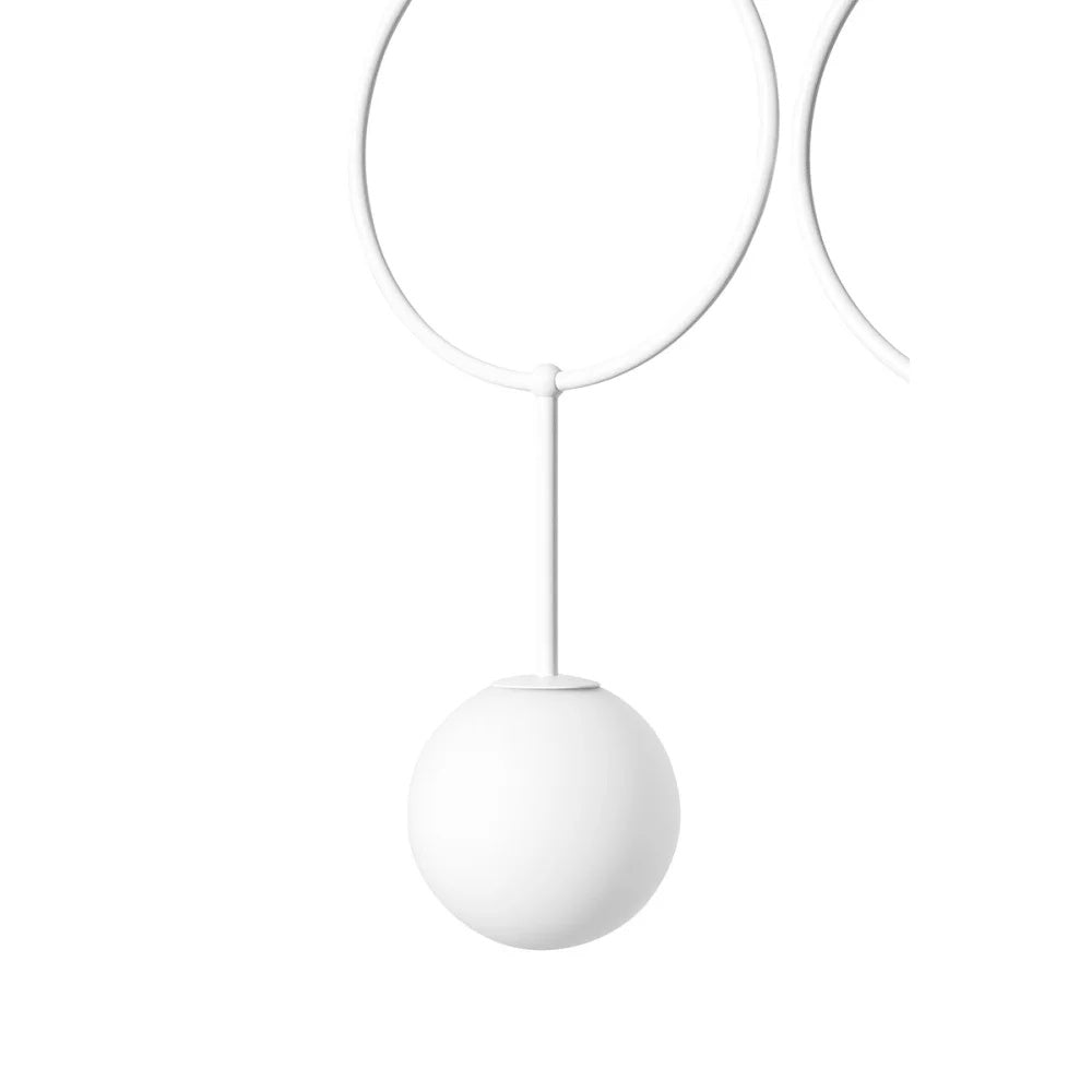 Lampă suspendată ISVENA B — Alb