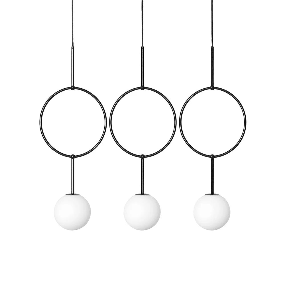 Lampă suspendată ISVENA C — Negru