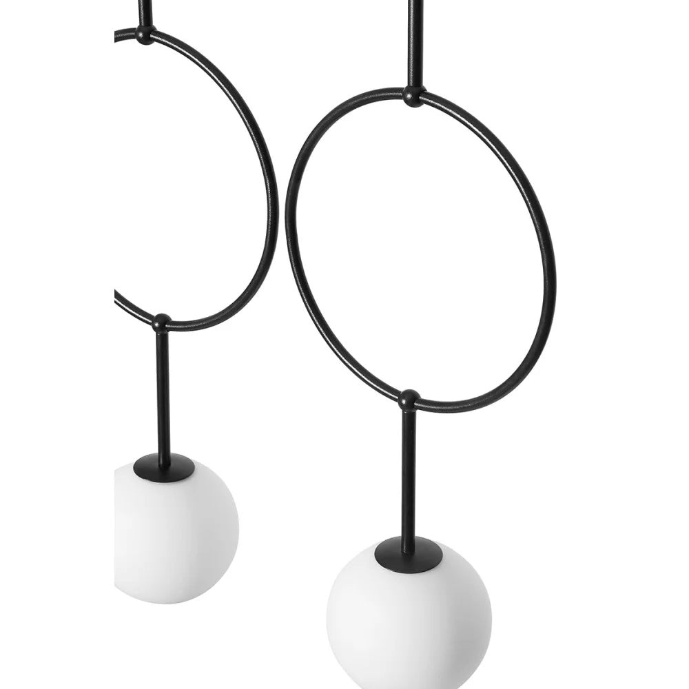 Lampă suspendată ISVENA C — Negru