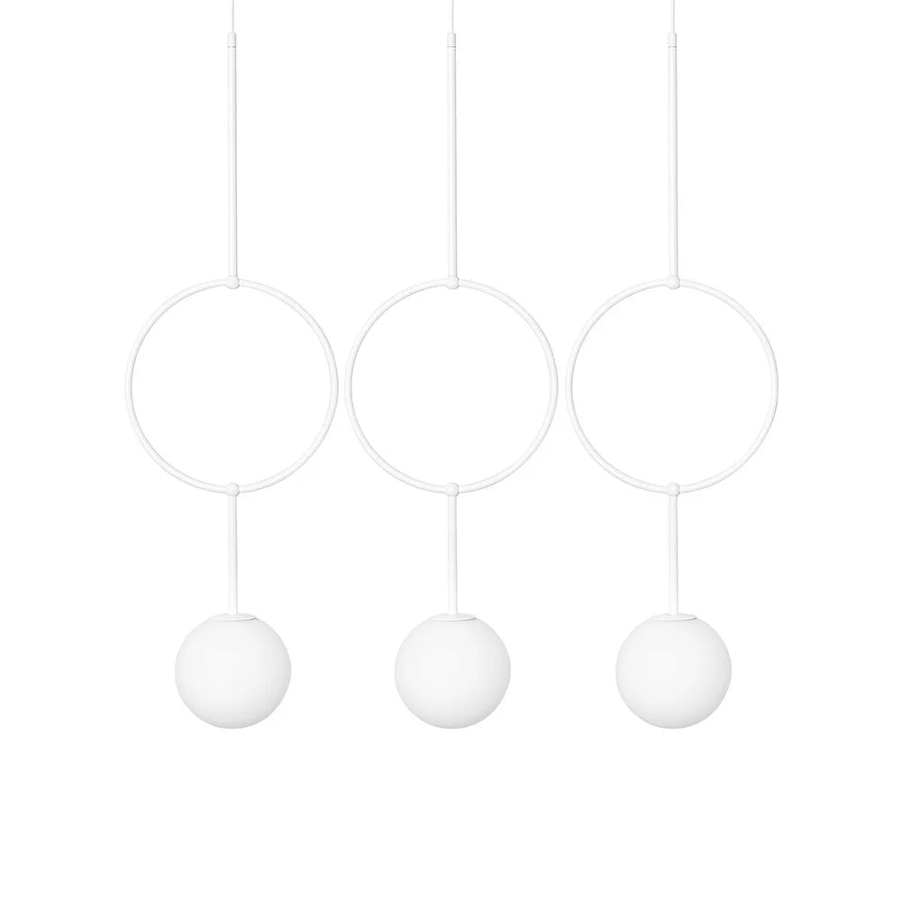 Lampă suspendată ISVENA C — Alb