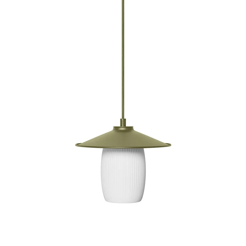 Lampă suspendată JORVIK A — Verde