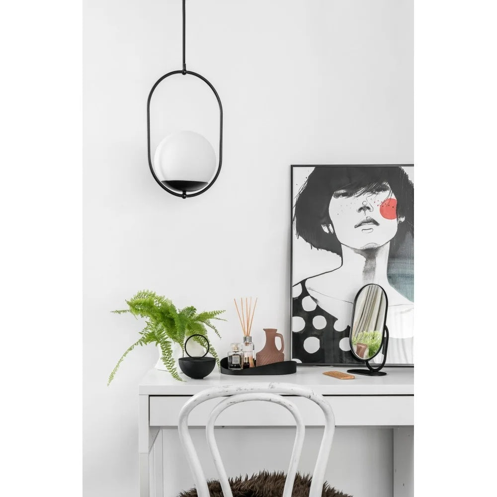 Lampă suspendată KAVEN B — Negru