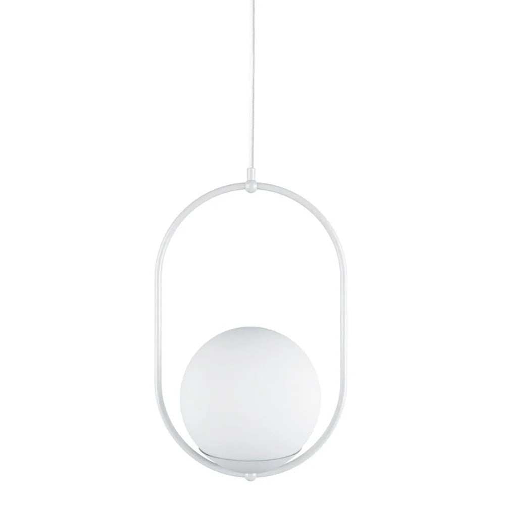 Lampă suspendată KAVEN B — Alb