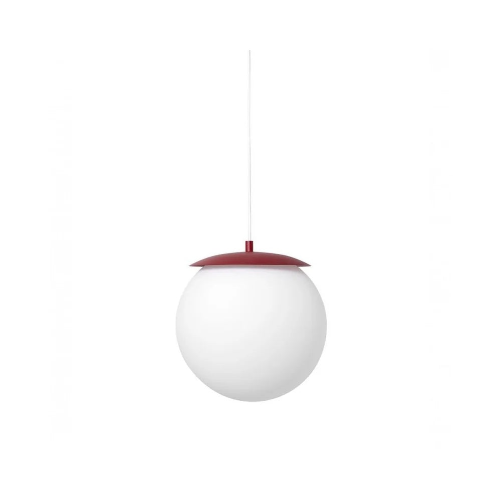 Lampă suspendată NORVIK E — Bordo