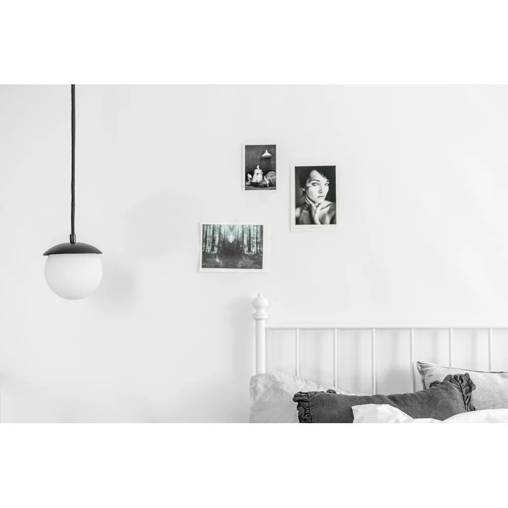 Lampă suspendată NORVIK F — Negru