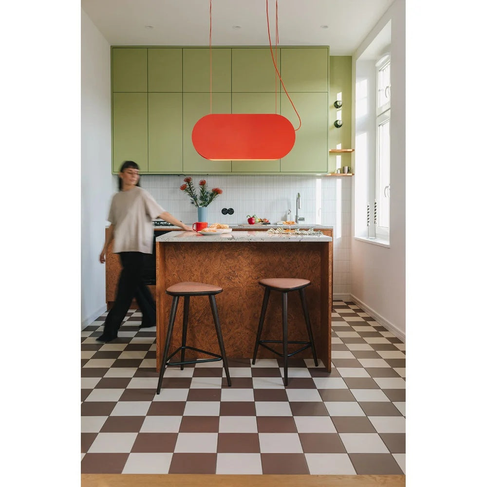 Lampă suspendată MALVIK A — Verde
