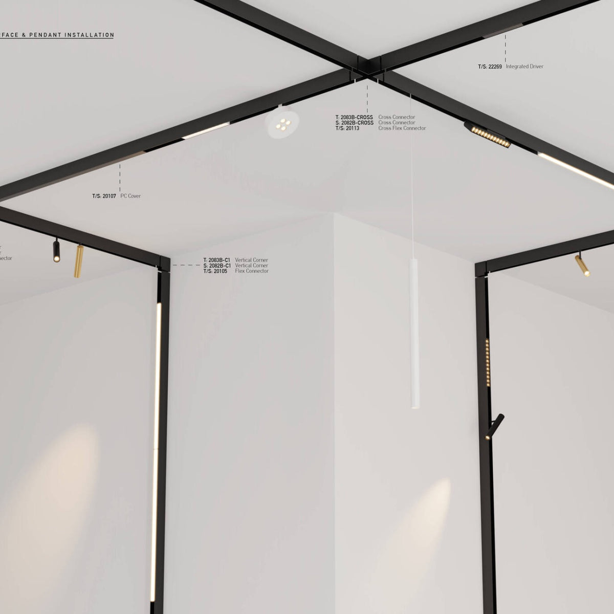 Lampa suspendata LUMERA
