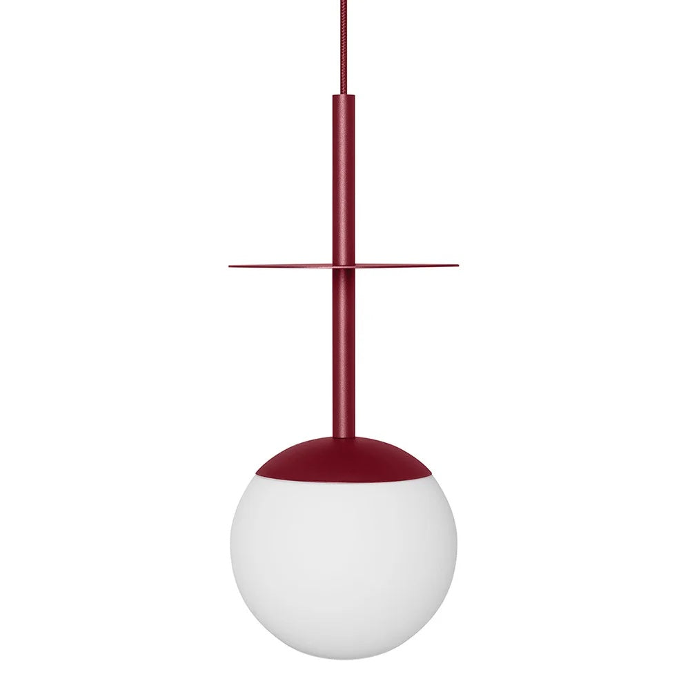 Lampă suspendată SOLVRA A — Bordo