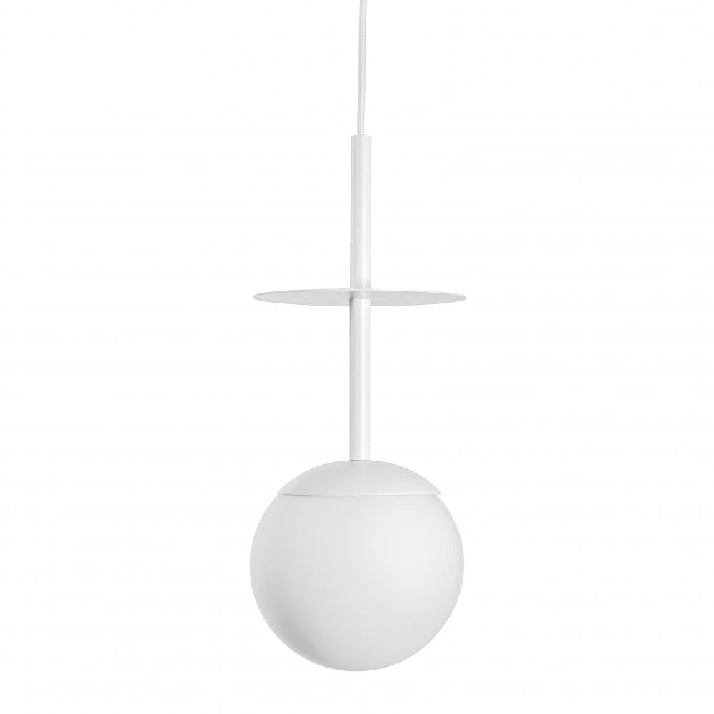 Lampă suspendată SOLVRA A — Alb