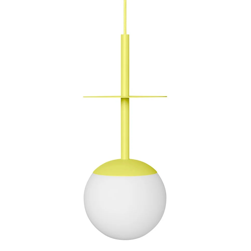 Lampă suspendată SOLVRA A — Galben