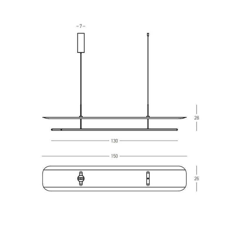 Lampa suspendata FOSTRALO