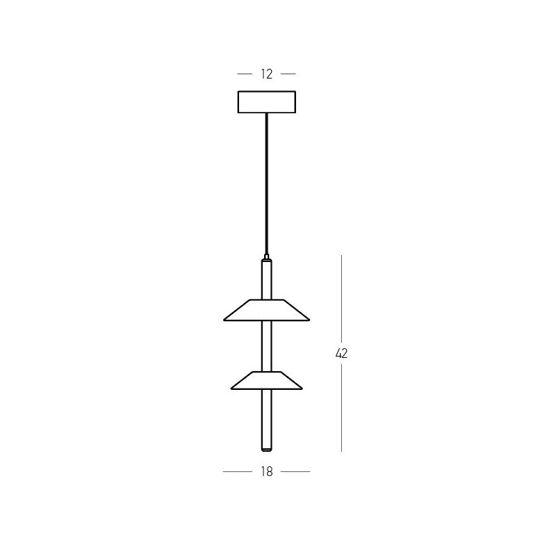 Lampa suspendata ILMERO