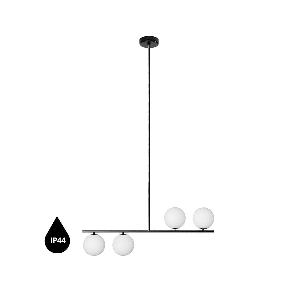Lampă suspendată SYLVEN A XL IP44 — Negru