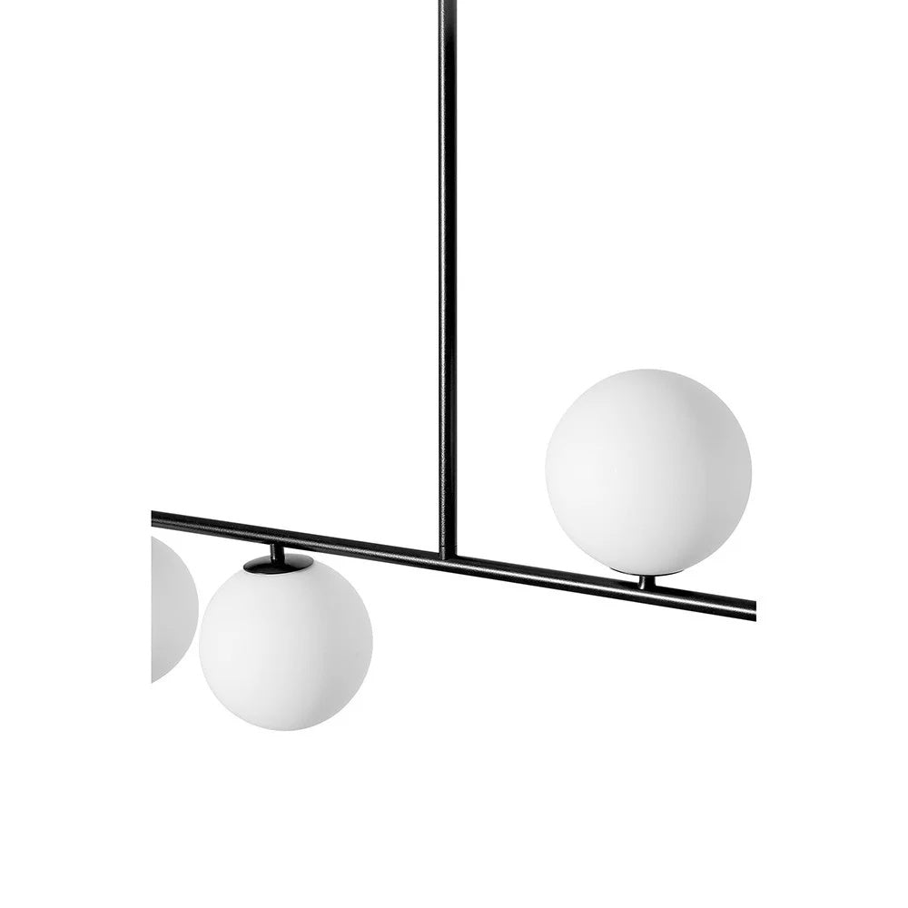Lampă suspendată SYLVEN A XL IP44 — Negru