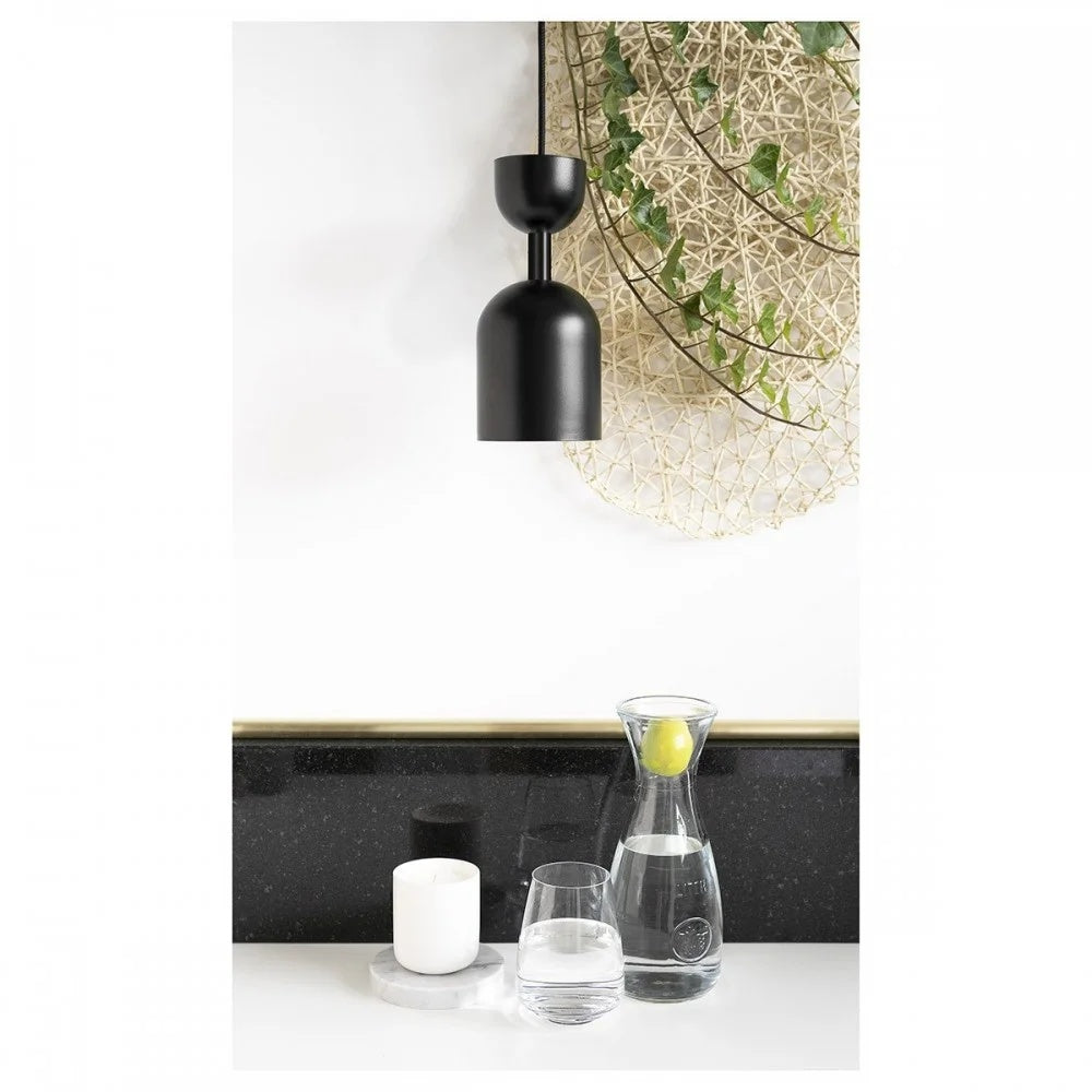 Lampă suspendată SORVIK — Negru