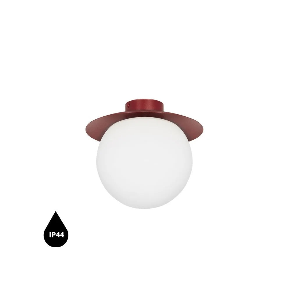 Plafonieră NORVIK C IP44 — Bordo
