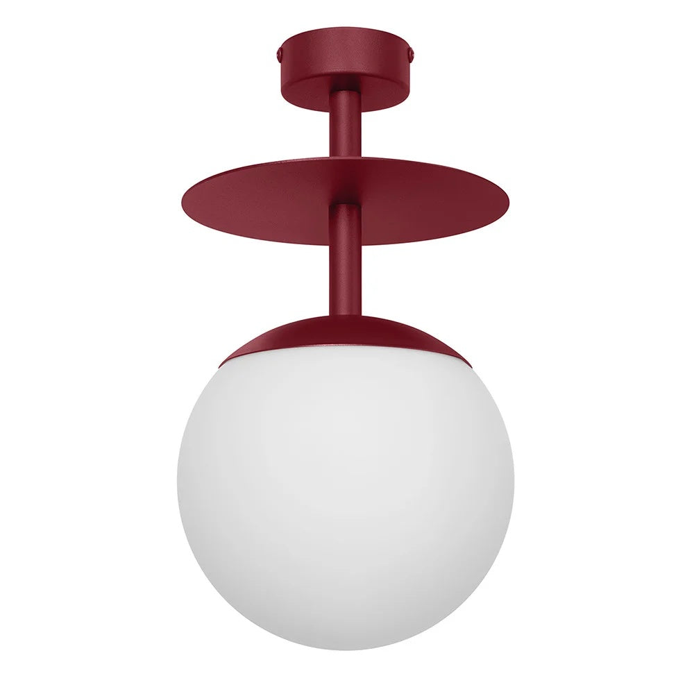 Plafonieră SOLVRA B — Bordo