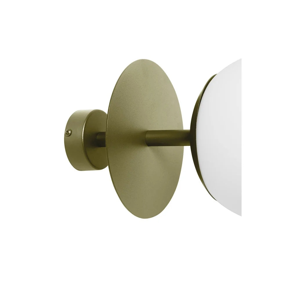 Plafonieră SOLVRA B IP44 — Verde