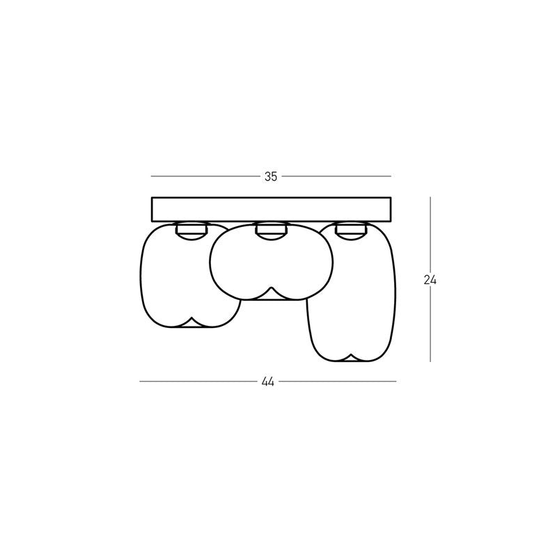 Plafoniera DORIVAL