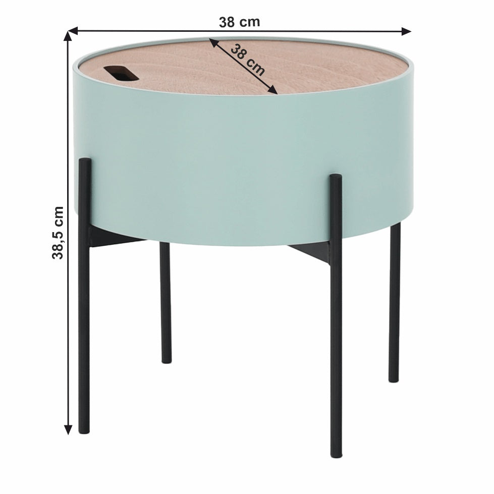 Masuta de cafea PORTIRES Ø38 CM