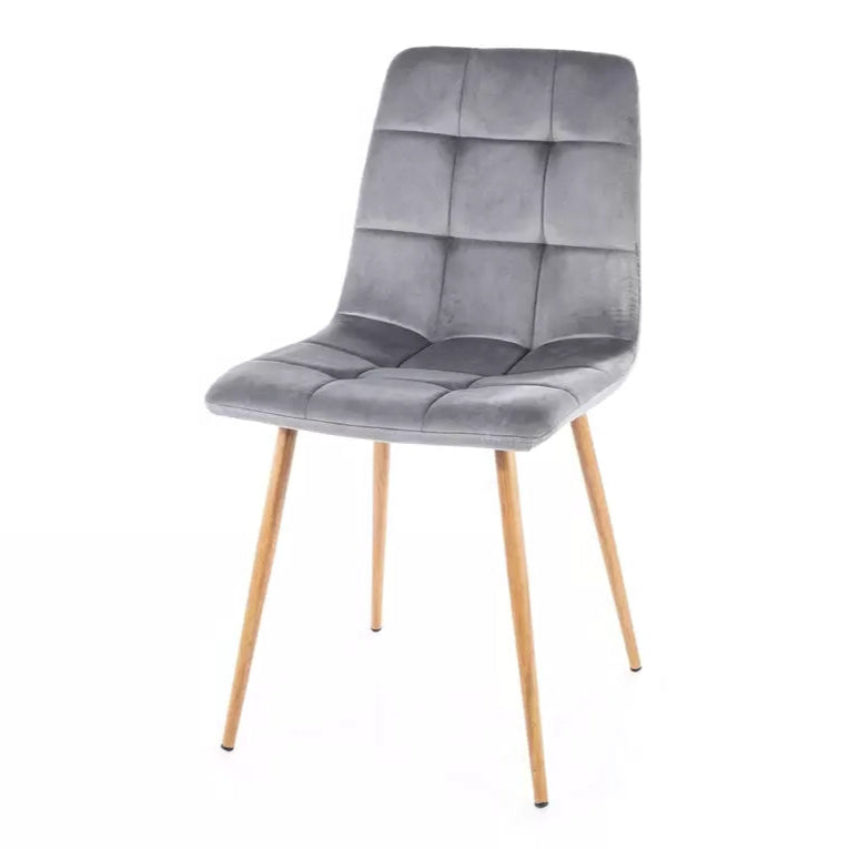 Scaun LAMA OAK-VELVET