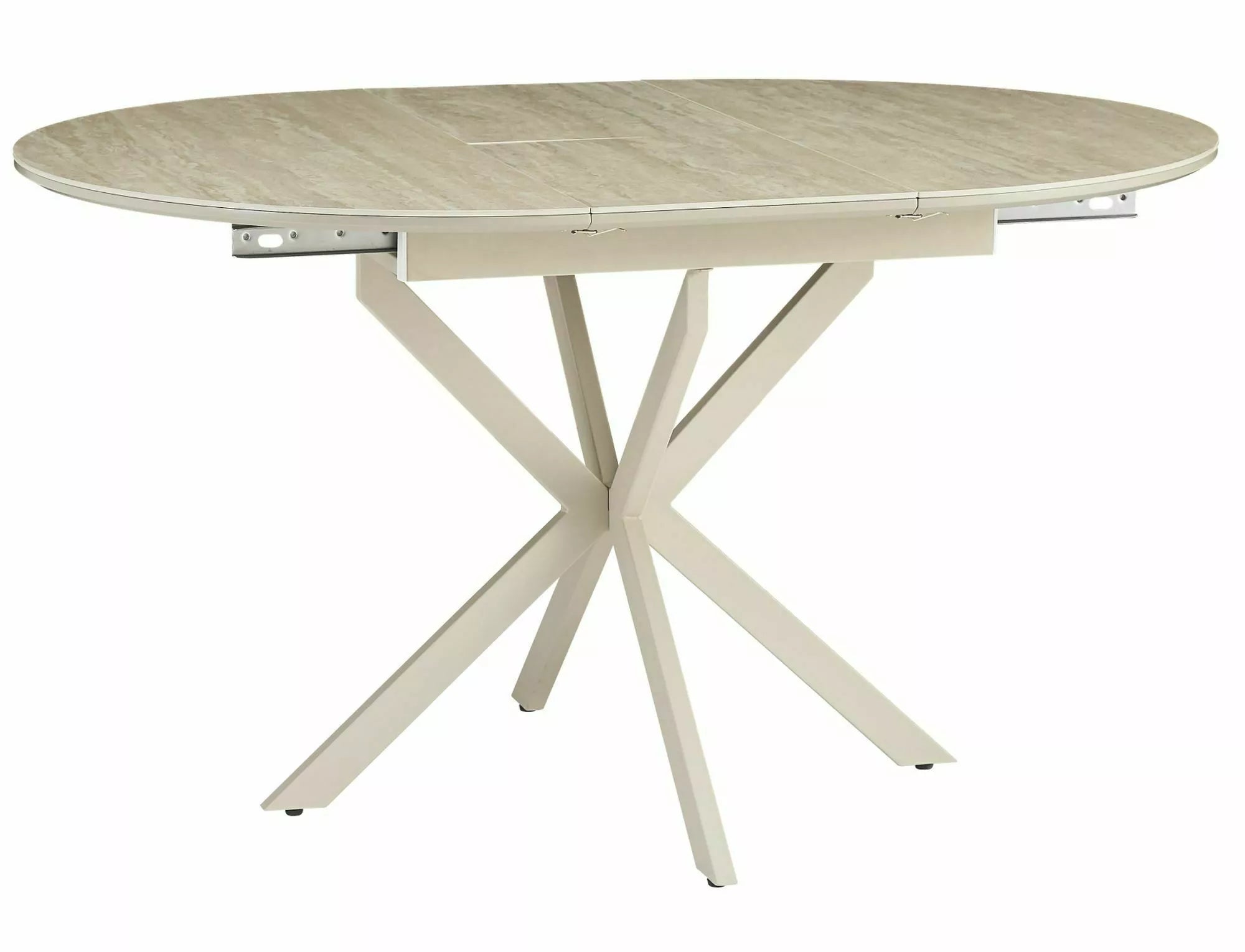 Masa extensibila GALANTY CERAMIC TRAVERTINE 100(135) x 100 CM