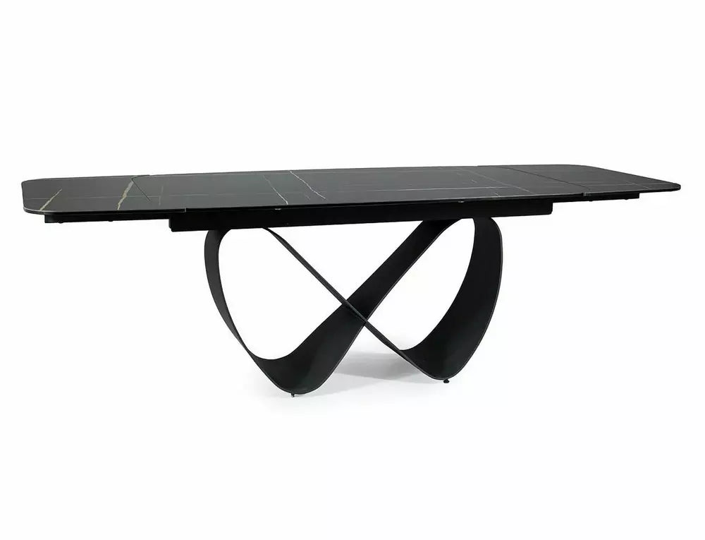 Masa extensibila DORNEY CERAMIC AZARIO BLACK 160(240) x 95 CM