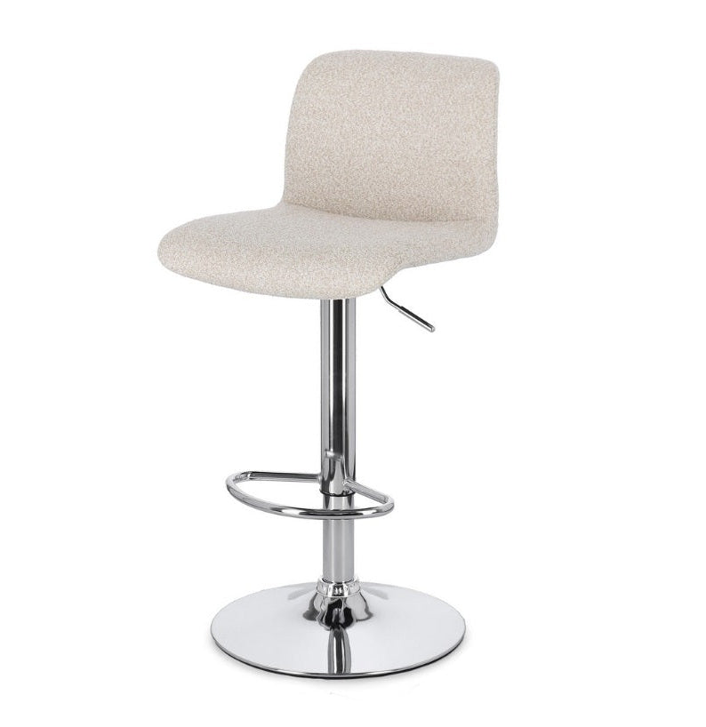 Scaun de bar RAFAEL CHROME H60/81 CM