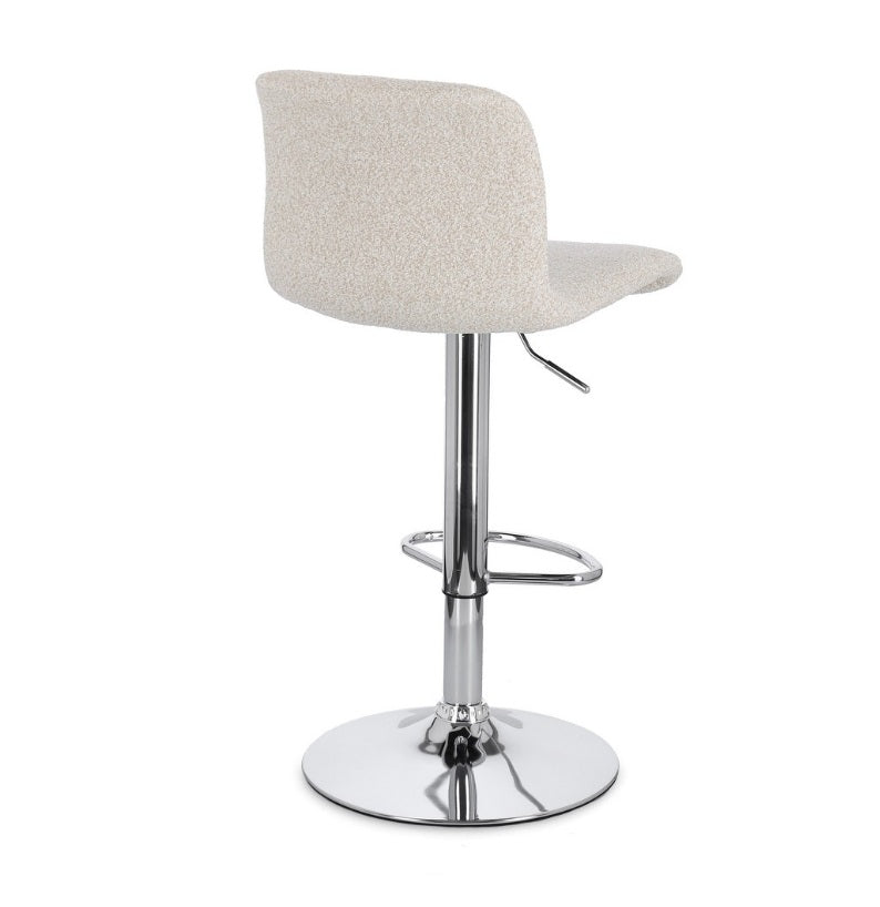 Scaun de bar RAFAEL CHROME H60/81 CM