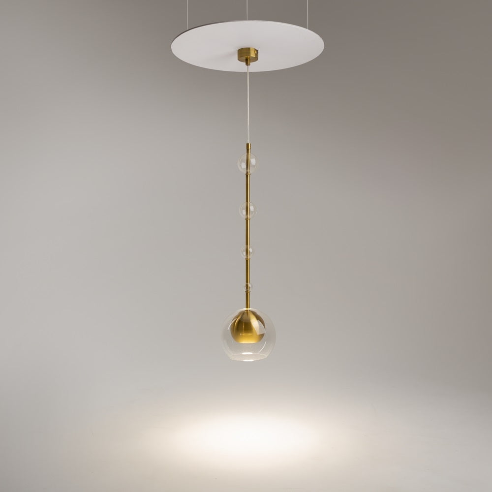 Lampa suspendata ROSINA BRASS