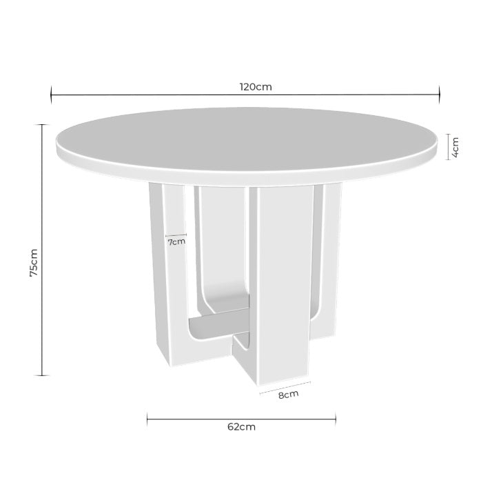 Masa SEVILO Ø120 CM