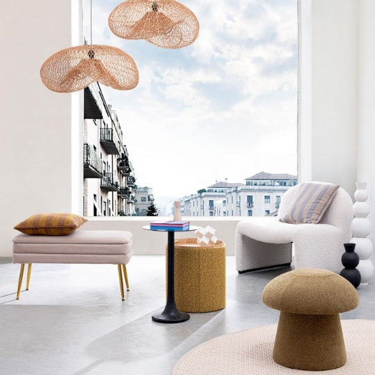 Set 2 taburete SASHA Ø34/39 CM