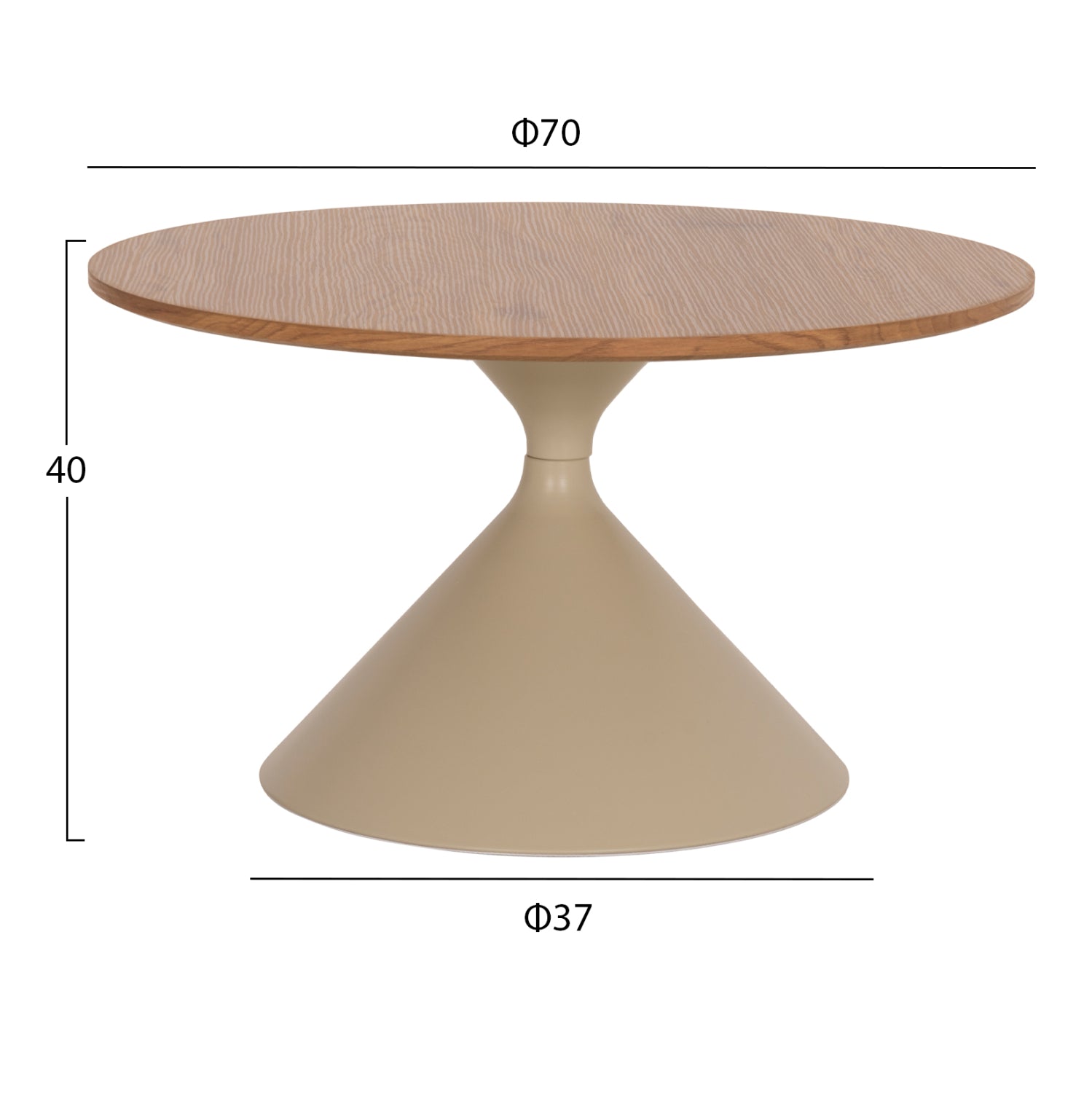 Set masute de cafea CONDOR Φ50 CM / Φ70 CM