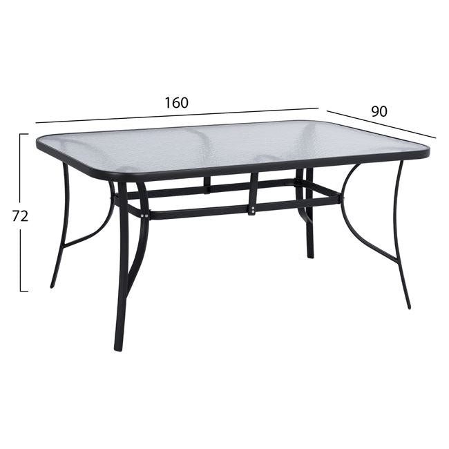 Set masa si scaune AMIRA 160x90x72cm