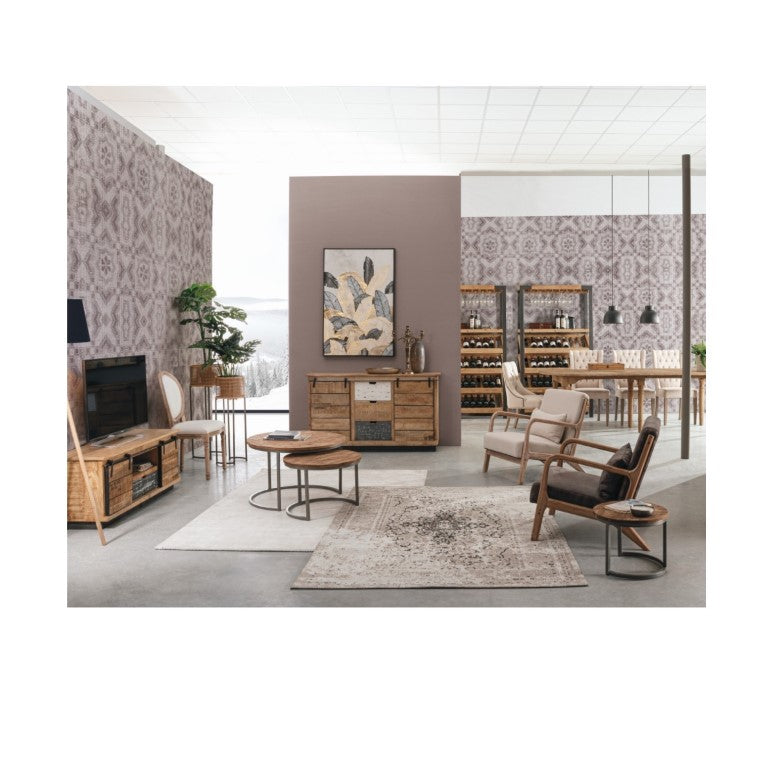 Set 3 măsuțe de cafea NARVIS ROUND