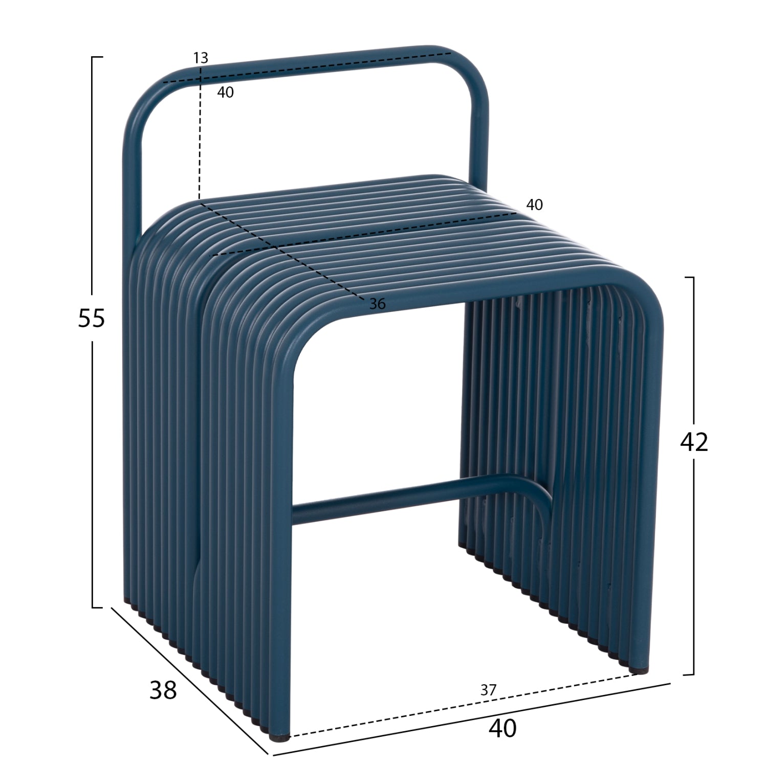 Taburet MIRETA 40 x 38 CM
