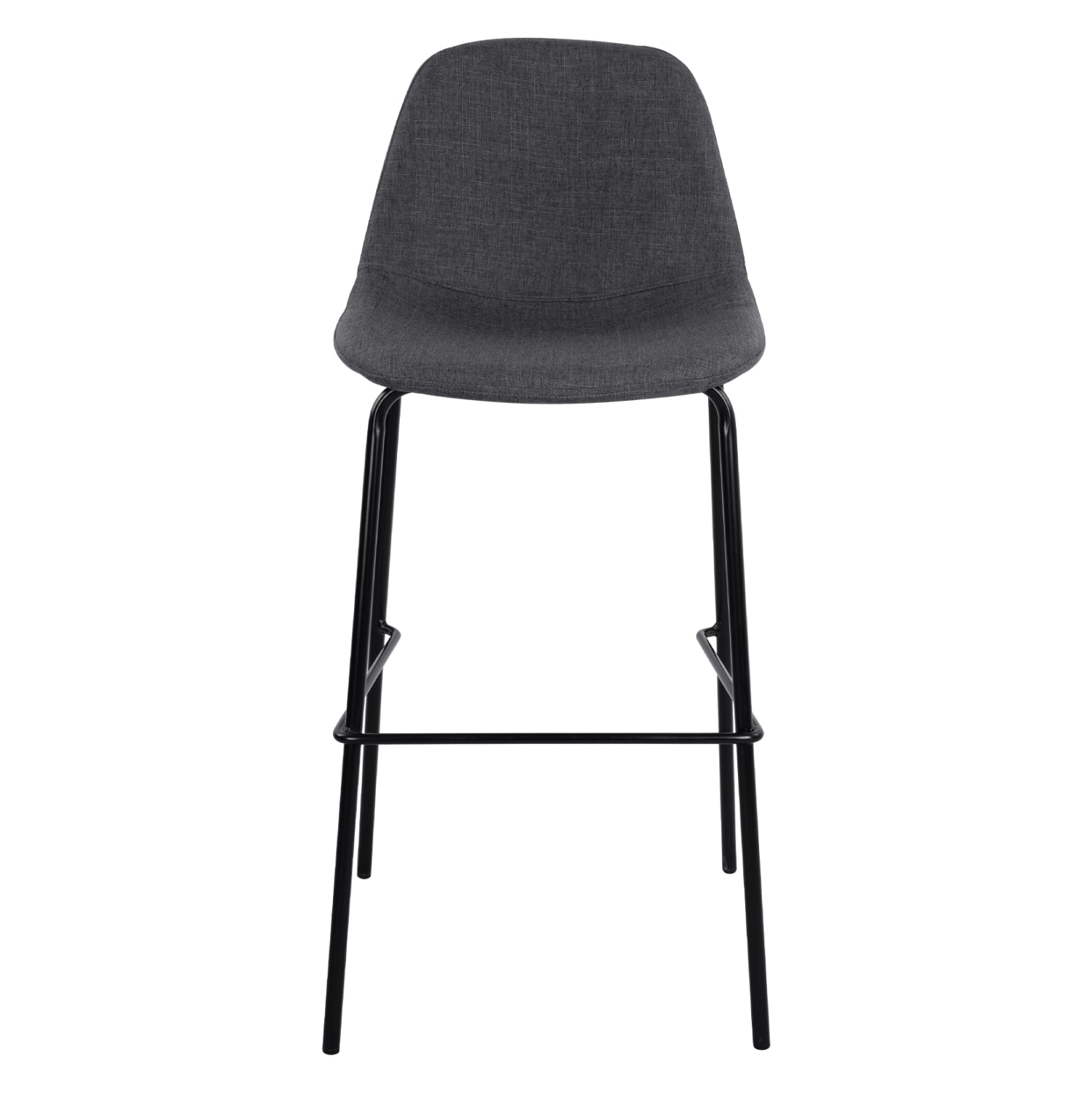 Scaun de bar CALABRIA GREY FABRIC H65 CM