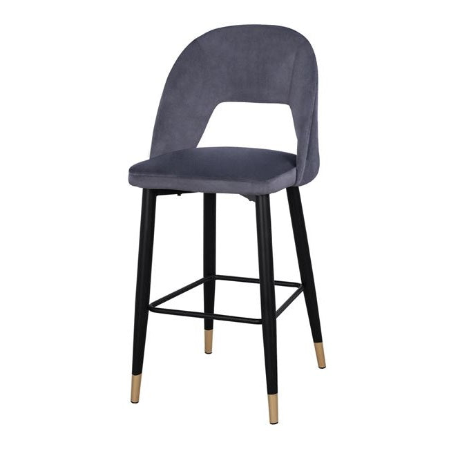 Scaun de bar HARRY VELVET H72 CM