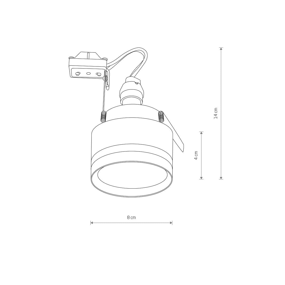 Spot incastrat SKOLMEN