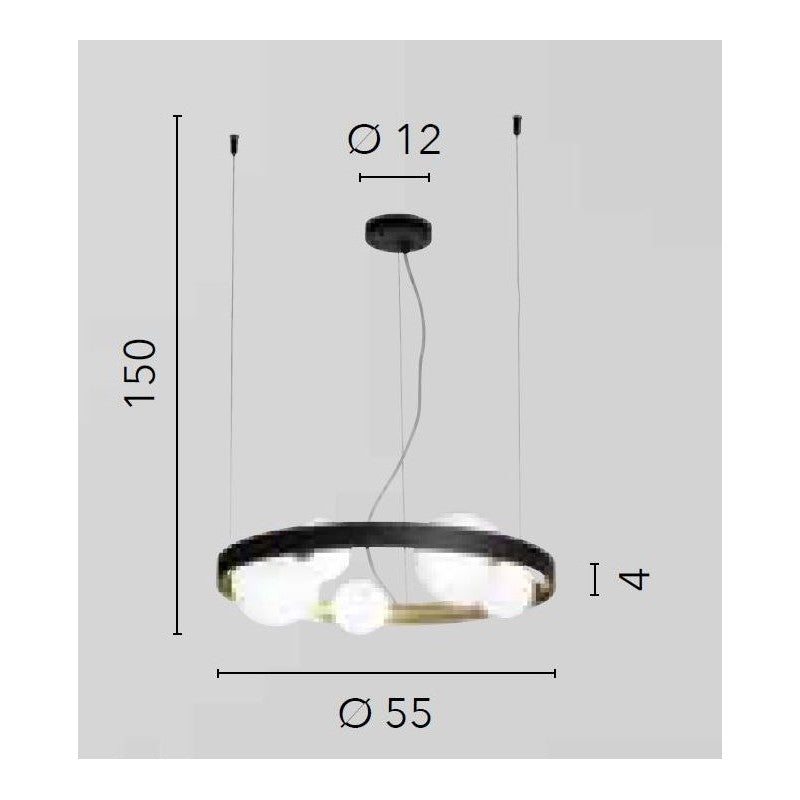 Lampa suspendata SONETO 5
