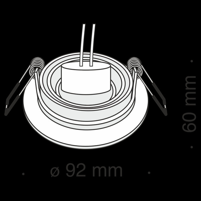 Spot încastrat ATOMI ROUND