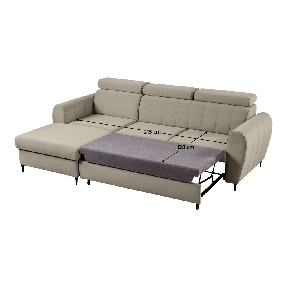 Coltar stanga extensibil STROVIS 262 CM