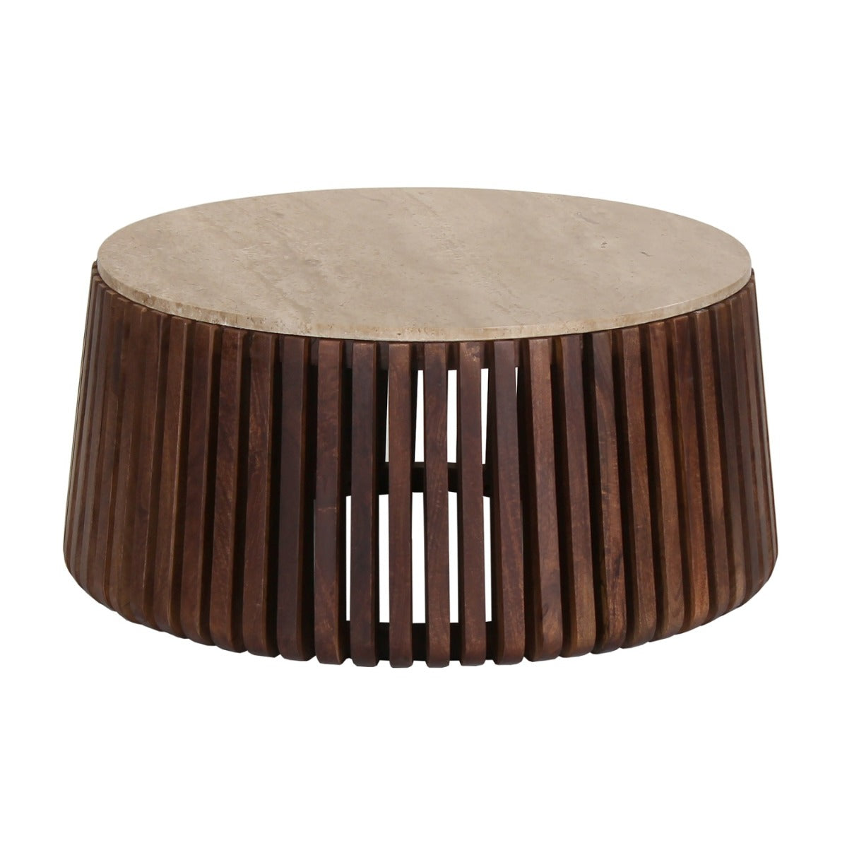 Masuta de cafea STYONS TRAVERTIN Ø90 x 40 CM