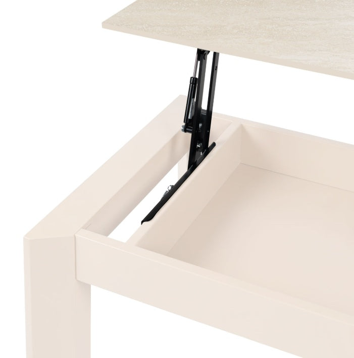 Masuta de cafea TARIFA BEIGE 110 x 60 x 42/69 CM