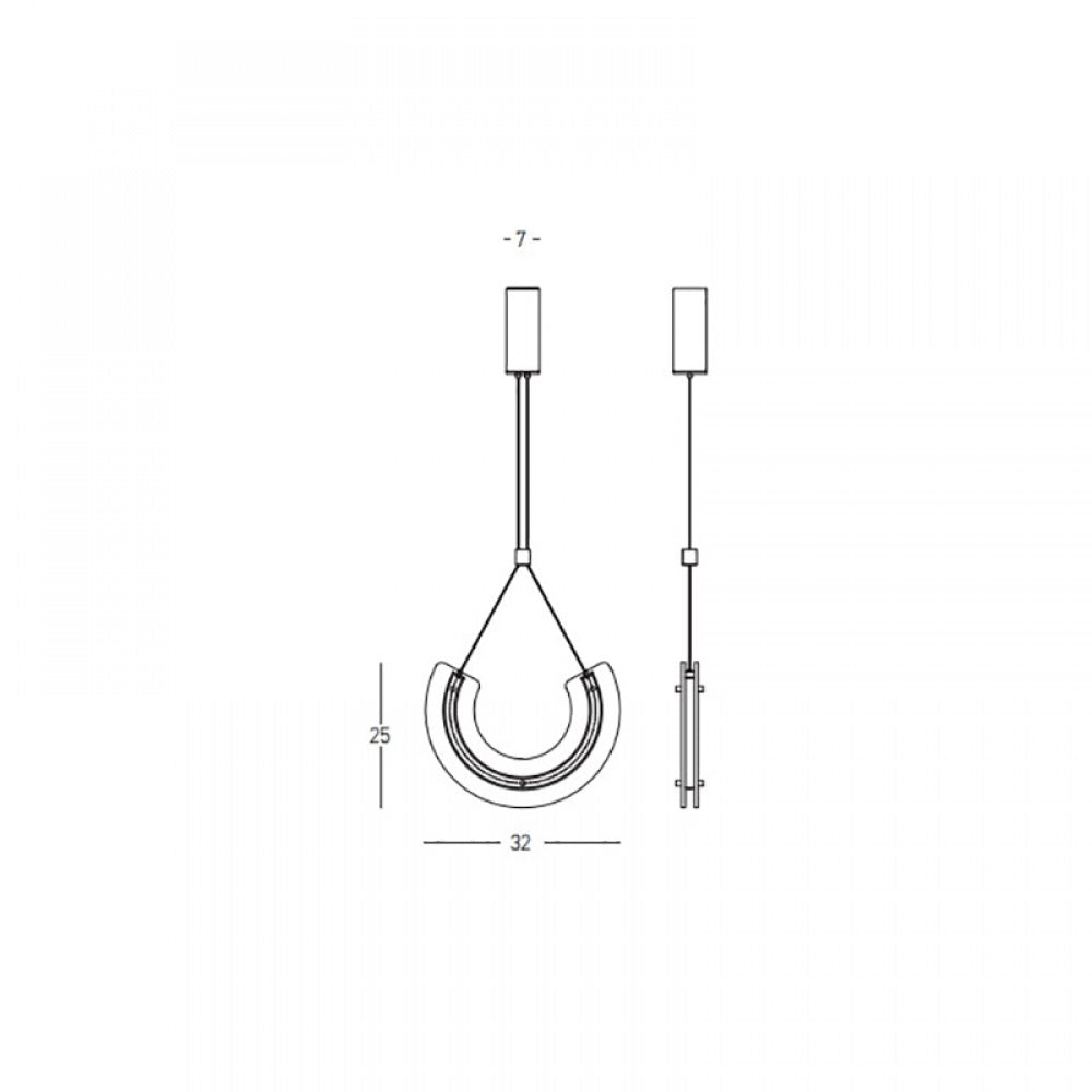 Lampa suspendata TARIST